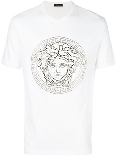 футболка с логотипом Medusa Versace