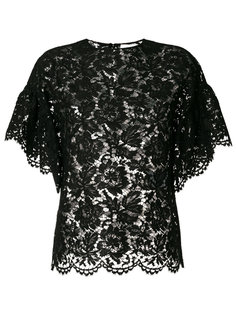 heavy lace top Valentino