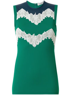 lace insert tank top Valentino