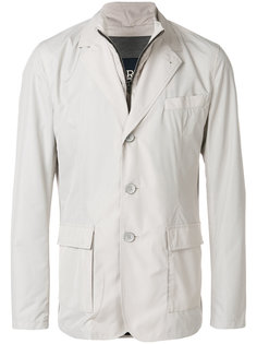 casual buttoned blazer Herno