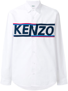 толстовка с деталью вязки "интарсия" с логотипом Kenzo