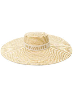 соломенная шляпа Off-White