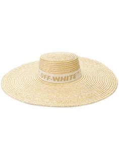 соломенная шляпа Off-White