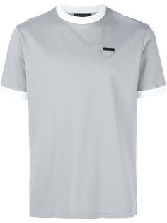 contrast-trim T-shirt Prada