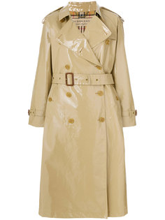 лакированный тренч Burberry