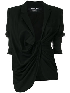 asymmetric blazer  Jacquemus