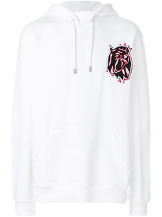 embroidered tiger hoodie Versus