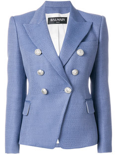 button-embellished blazer Balmain