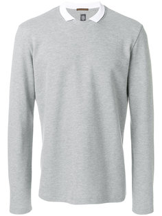 collared sweatshirt Eleventy