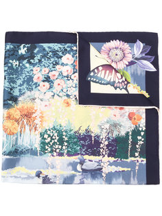 flower printed scarf Salvatore Ferragamo