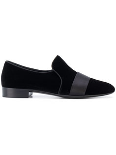 contrast strap loafers Giuseppe Zanotti Design