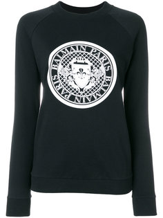 толстовка с логотипом  Balmain
