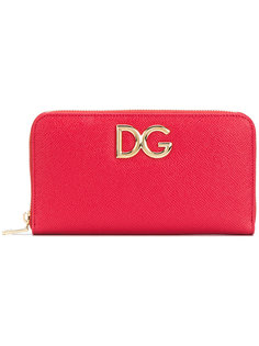кошелек на молнии с логотипом Dolce &amp; Gabbana