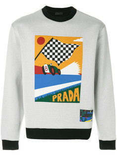 printed sweatshirt Prada