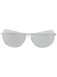 round-frame sunglasses Le Specs