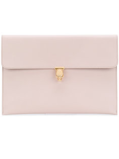 skull clasp clutch Alexander McQueen