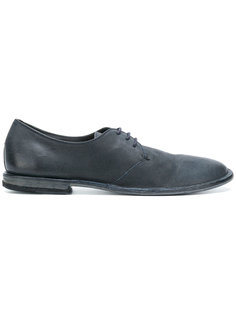 distressed lace-up shoes Pantanetti