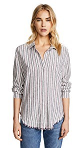 Bella Dahl Fray Hem Shirt