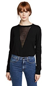 Line &amp; Dot Mia Contrast Sweater