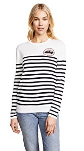 Markus Lupfer Mini Lip Breton Stripe Natalie Sweater