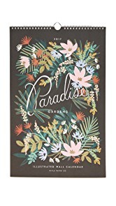 Rifle Paper Co Paradise Gardens 2017 Calendar