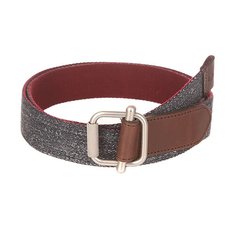 Ремень Fred Perry Herringbone Reversible Belt Grey/Bordo