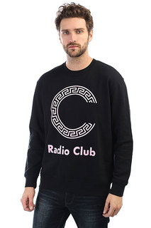 Свитшот Carhartt WIP Radio Club Logo Black/Vegas Pink