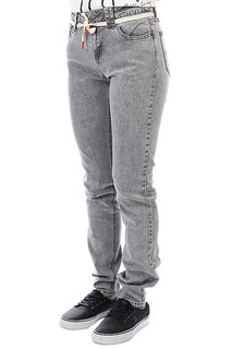 Джинсы прямые женские Skills Mid Rise Flex Ladies Light Grey