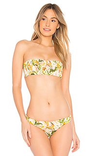Присборенное бандо - Peony Swimwear