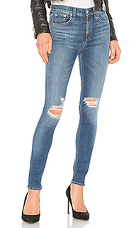 Джинсы скинни high rise - rag &amp; bone/JEAN
