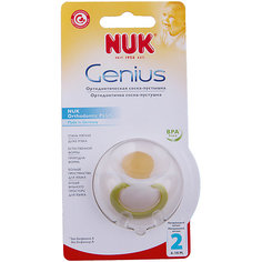 Пустышка латексная усп. GENIUS р-р 2, NUK