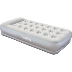 Матрас надувной, встроенный электронасос, 191х97х38 см, Bestway
