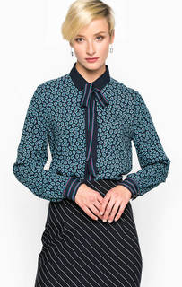 Блуза из вискозы с длинными рукавами Tommy Hilfiger