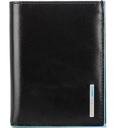 Кожаное портмоне с контрастной отделкой Piquadro