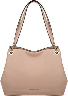 Сумка из мягкой кожи с длинными ручками Michael Michael Kors