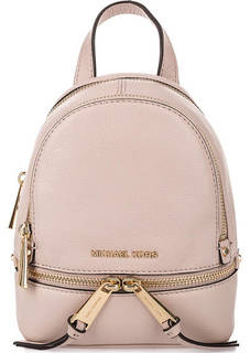Маленький кожаный рюкзак со съемными лямками Michael Michael Kors