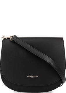 Сумка из мягкой кожи с откидным клапаном Lancaster