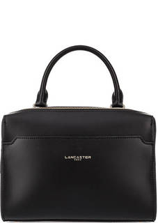Сумка из гладкой кожи со съемным плечевым ремнем Lancaster