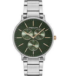 Часы с широким металлическим браслетом Kenneth Cole
