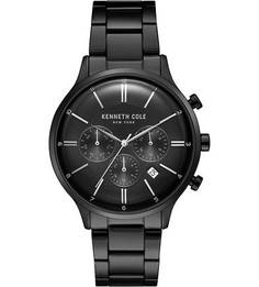 Часы с широким металлическим браслетом Kenneth Cole