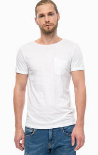 Хлопковая футболка с карманом Tom Tailor Denim