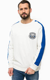 Белый свитшот с нашивкой Diesel