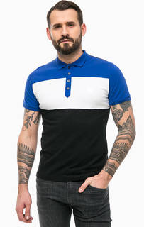 Разноцветная футболка поло из хлопка Diesel