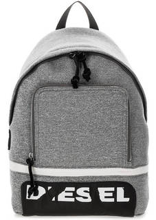 Серый текстильный рюкзак на молнии Diesel
