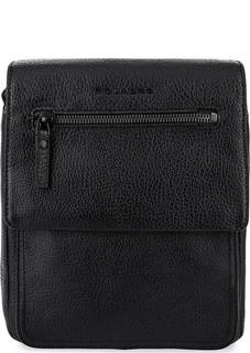 Маленькая кожаная сумка с откидным клапаном Piquadro