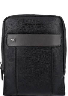 Кожаная сумка через плечо с одним отделом Piquadro