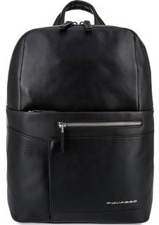 Кожаный рюкзак с карманами Piquadro