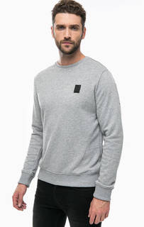 Свитшот серого цвета из хлопка Religion