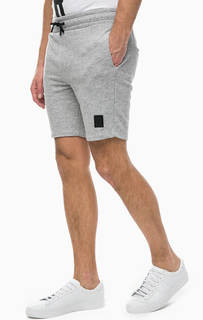 Серые хлопковые шорты в спортивном стиле Religion