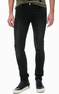Черные зауженные джинсы Religion